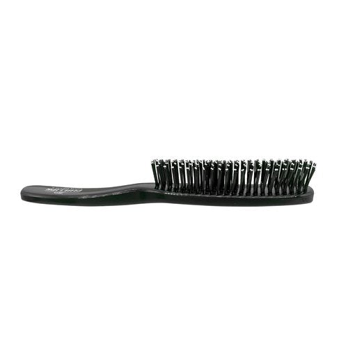 Phillips Brush Co Light Touch 8 Hair Brush - Black Detangling Brush with Twin Beaded Nylon Bristles