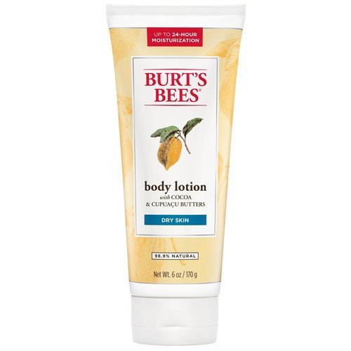 Burt's Bees Body Lotion - Cocoa & Cupuacu Butters for Deep Hydration | 0.45 lb (Pack of 2)