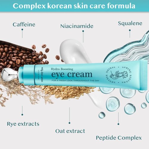 SPRING SISTERS Under Eye Cream for Dark Circles and Puffiness