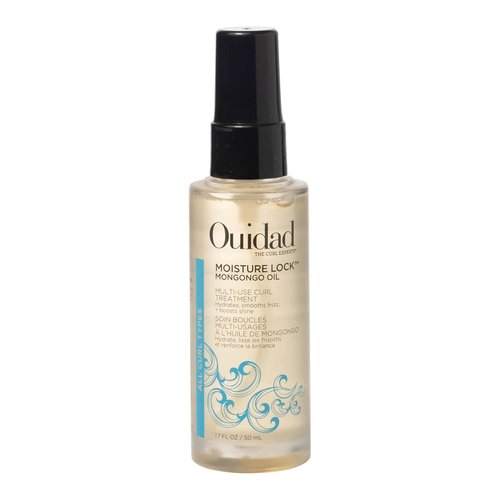 Ouidad Moisture Lock Mongongo Hair Oil - Fast-Absorbing Leave-In Treatment for Curly Hair, 1.7 fl oz | Hydrates & Restores Natural Luster
