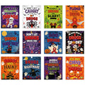 Red Ribbon Week Posters Set - Spooky Halloween Themed Anti-Drug Decorations, 12 Pack