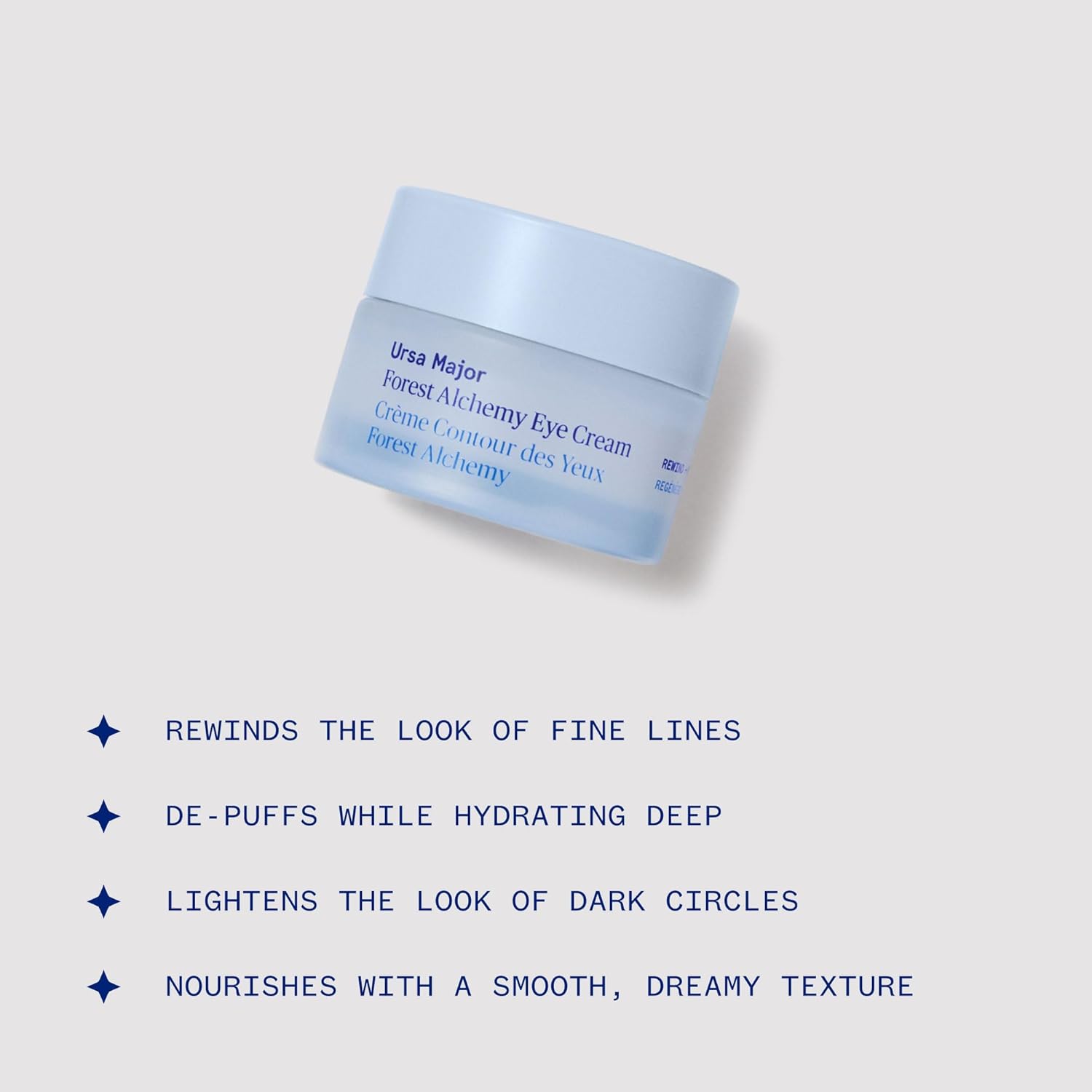 Ursa Major Eye Cream - Natural Under-Eye Moisturizer for Dark Circles & Fine Lines | 0.50 oz | Vegan & Cruelty-Free