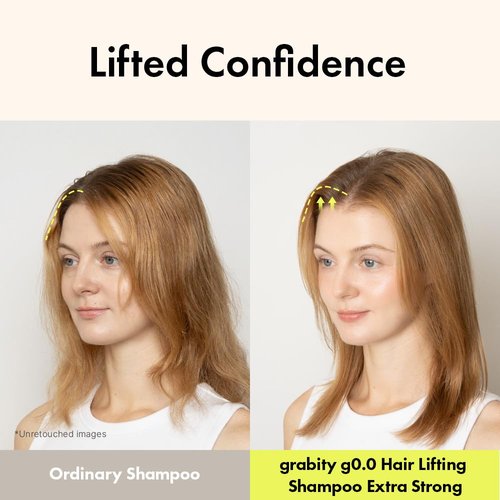 Grabityg0.0 Hair Lifting Shampoo - Extra Strong Thickening Formula with Biotin & Salicylic Acid, 16.06 fl. oz.
