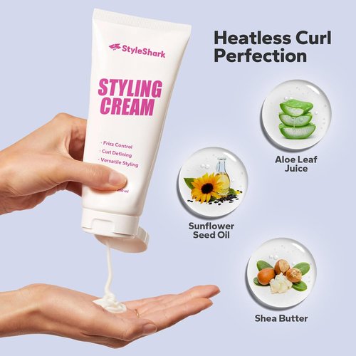 Skiennix 3-in-1 Styling Cream - Ultimate Curl Cream for Frizz Control & Curl Definition | 250ml
