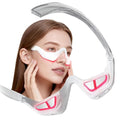 HGHJHVJ Red Light Therapy Eyelift Device, Under Eye Red Light Therapy Massager with Microcurrent, Under Eyes Glasses Treatment Eye Bags Dark Circles Puffiness Wrinkles Fine Lines