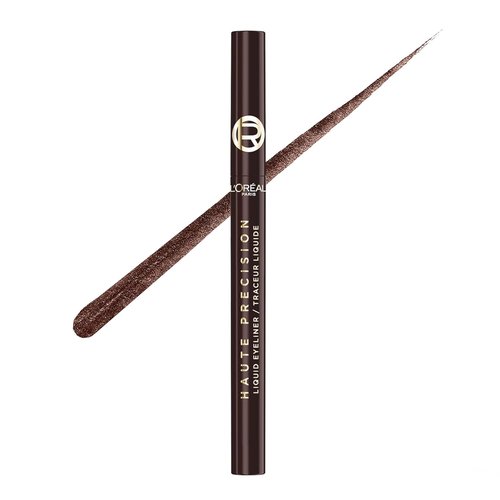L'Oreal Paris Waterproof Liquid Eyeliner - Smudge-Proof Micro-Tip for 28HR Wear | 020 Brown Leather