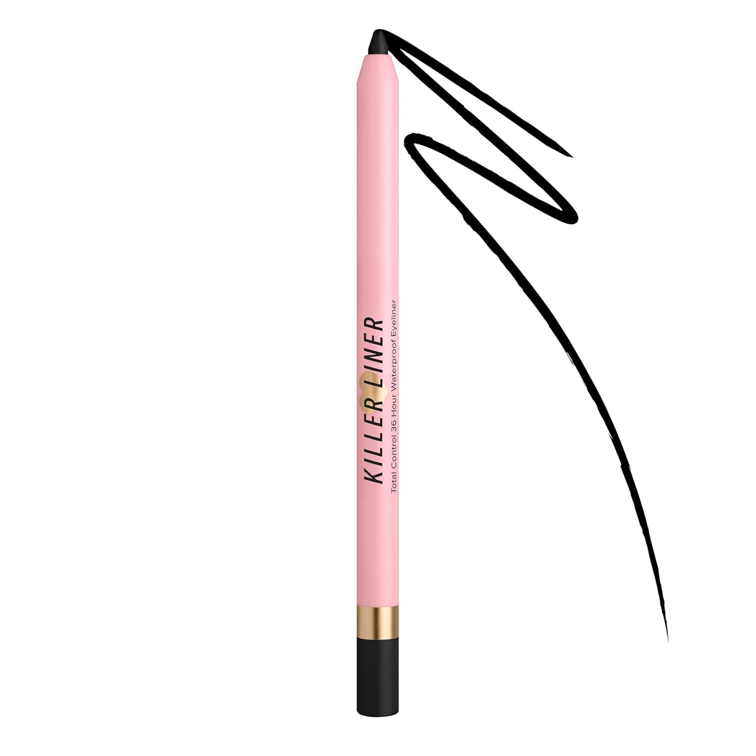 Too Faced Killer Liner Gel Eyeliner Pencil - 36-Hour Waterproof, Long-Lasting, Non-Flaking | 0.04 Ounce