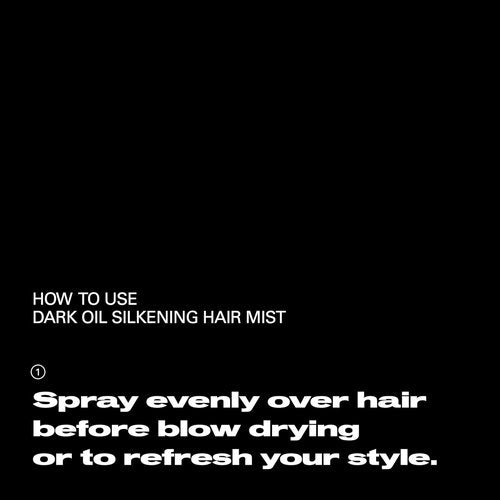 Sebastian Professional Dark Oil Silkening Fragrant Mist - Dry Conditioner with Jojoba & Argan Oil | 4.5 fl oz