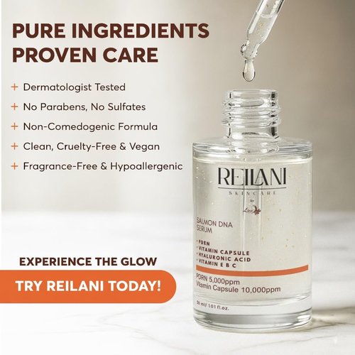 PDRN Salmon DNA Serum - Anti-Aging Hydrating Face Serum with Hyaluronic Acid & Vitamins | 1 Fl Oz