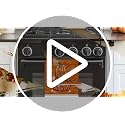 Pumpkin Fall Kitchen Towels Set of 2 - Black Ribbon Autumn Decor