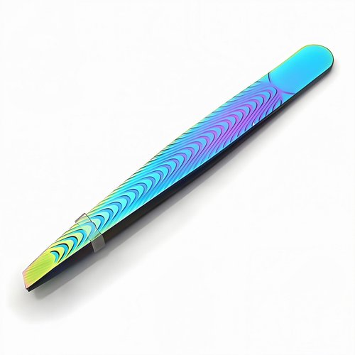 Tweezers for Women Facial Hair, Eyebrow Tweezer for men, Professional Stainless Steel Pointed Splinter Ingrown Hair removal, Colorful