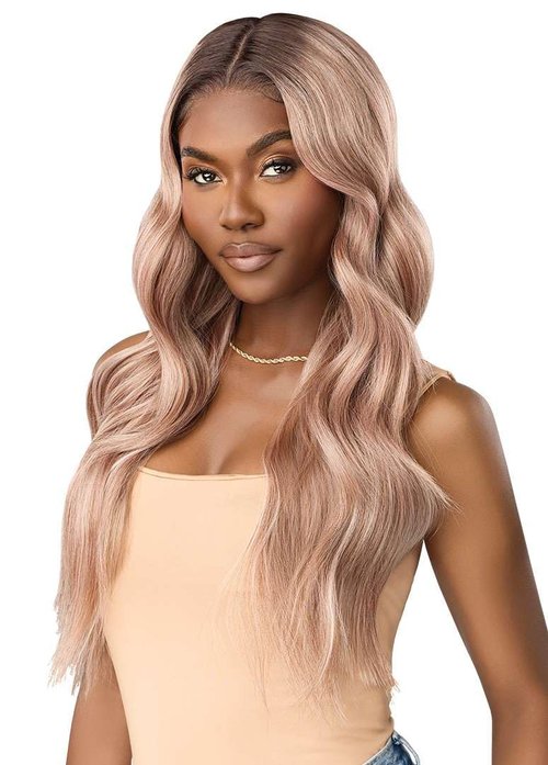 Outre Lace Front Wig - Melted Hairline - MH 116 (DR2/ROSY BRONDE)