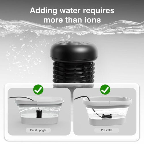 Ionic Foot Bath Detox Machine,Foot Detox Foot Bath Soak Tub with 2 Arrays,80 Disposable Foot Spa Liners,Detox Sea Salt,Folding Foot Spa Bucket,Home Salon-Level Foot Soaking Tub