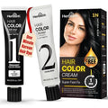 Herbishh 1-Minute Korean Hair Dye Cream - Ammonia-Free Permanent Color for Natural Black Hair | 2.03 fl oz Each