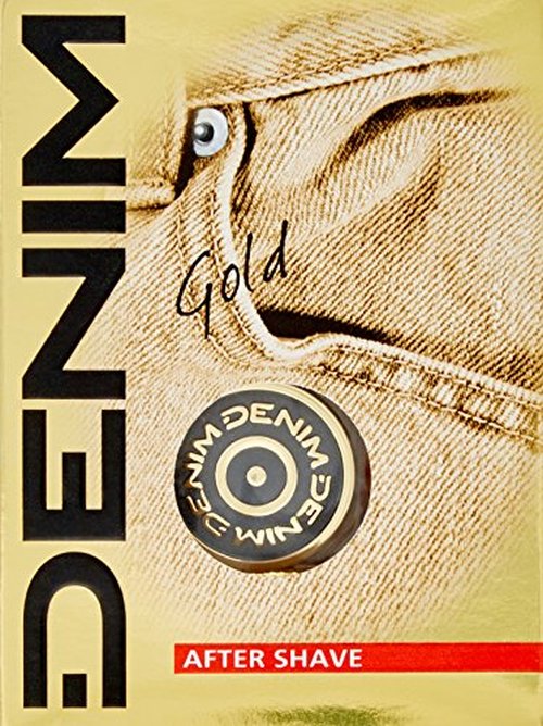 Denim: "Gold" After Shave 100ml 3.38fl.oz [ Italian Import ]