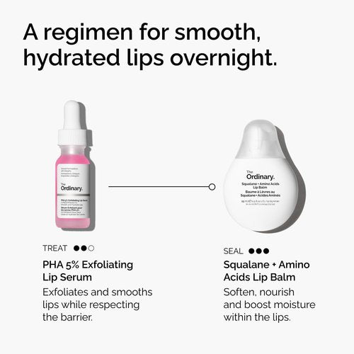 The Ordinary Squalane Lip Balm - Hydrating Formula for Lips, Elbows & Cuticles | 0.5 Fl Oz