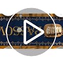 Blue Pesach Star of David Table Runner 13x72 Inch - Passover Holiday Decor