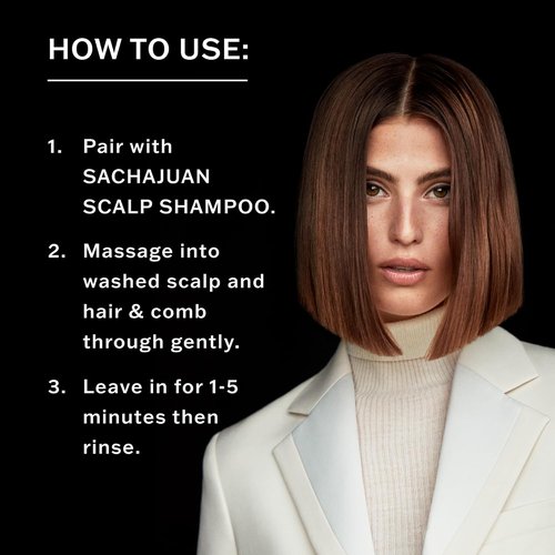 SACHAJUAN Scalp Conditioner - Relieves Dry Itchy Scalp & Dandruff with Salicylic Acid & Rosemary Oil