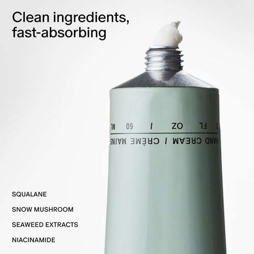 Salt & Stone Hand Cream for Women & Men | Hydrates, Nourishes & Softens Skin | Restores Dry Cracked Hands | Fast-Absorbing | Cruelty-Free & Vegan | Bergamot & Hinoki 2 fl oz