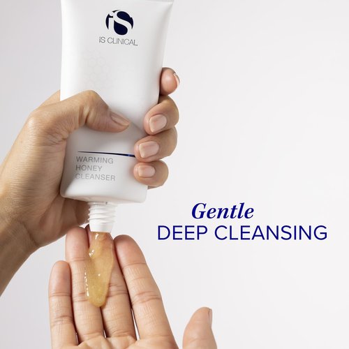 iS CLINICAL Luxurious Warming Honey Face Cleanser - Hydrating Formula with Pure Honey