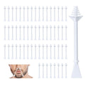 AUZEAL Nose Hair Wax Sticks, 60 Pcs Nose Wax Applicator Sticks with Disposable Spatulas, Nose Hair Removal & Nostril Cleaning, Nose Ear Hair Removal Wax for Men Women, Painless