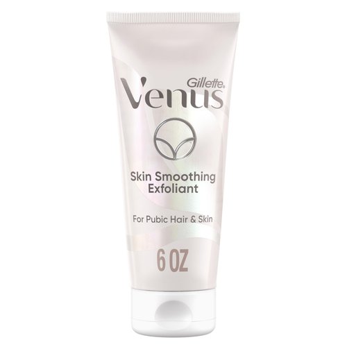 Gillette Venus Intimate Grooming Skin-Smoothing Exfoliant Preshave for Bikini Pubic Hair and Skin, 6 Oz
