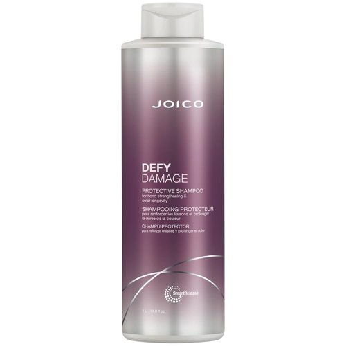 Joico Defy Damage Protective Shampoo - Strengthens Bonds & Preserves Color | Moringa Seed Oil & Arginine