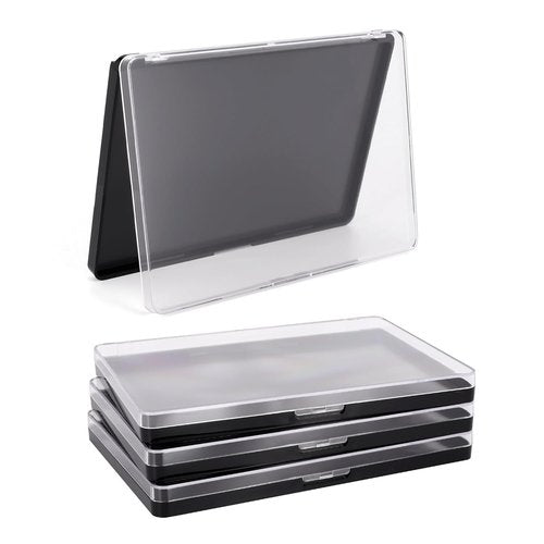 Skiennix Magnetic Makeup Palette - Empty Eyeshadow Storage Box with 60 Adhesive Stickers | 7.87” x 5.51”