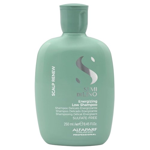 Alfaparf Milano Semi Di Lino Scalp Renew Shampoo - Sulfate-Free Formula for Thinning Hair - Professional Salon Quality