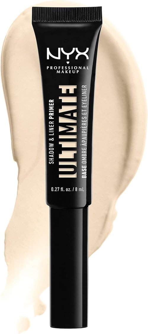 NYX PROFESSIONAL MAKEUP Ultimate Shadow & Liner Primer - Long-Lasting Eyeshadow & Eyeliner Base - Light