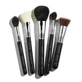 Sigma Beauty Makeup Brush Set - 5 Professional Brushes for Flawless Foundation, Blush, and Contour