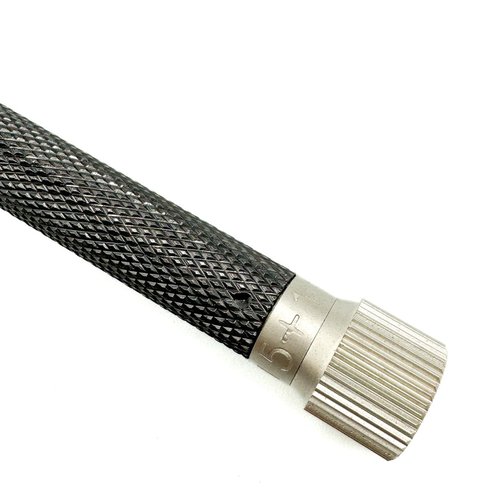 Parker Adjustable Double Edge Safety Razor - Customize Your Shave from Mild to Aggressive | 5 Blades Included (Graphite Gray)