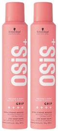 OSiS+ Grip Extreme Hold Mousse - Extra Strong Control & Volume with Heat Protection