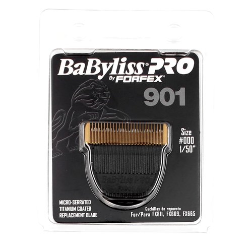 BaBylissPRO FX901 Replacement Blade - Gold/Titanium Micro-Serrated Precision Cutting