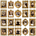 20 Pcs Halloween 3D Moving Face Portraits Horror Wall Decor - Spooky Haunted Mansion Set