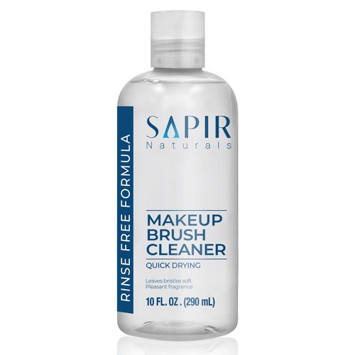 Bare Essentials Premium Makeup Brush Cleaner - Ultimate 10 oz Liquid Solution for Cosmetic Brushes