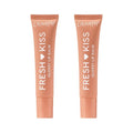 ColourPop Fresh Kiss Glossy Lip Balm - Hydrating Formula with Peptides & Shea Butter - Caramel Latte (2 Count)