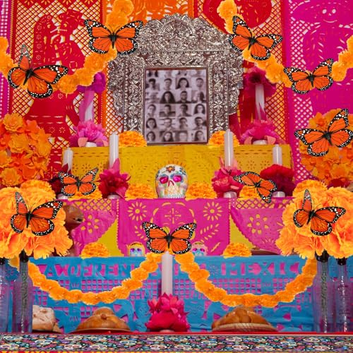 26-Piece Day of The Dead Decorations Set for Dia De Los Muertos Celebration