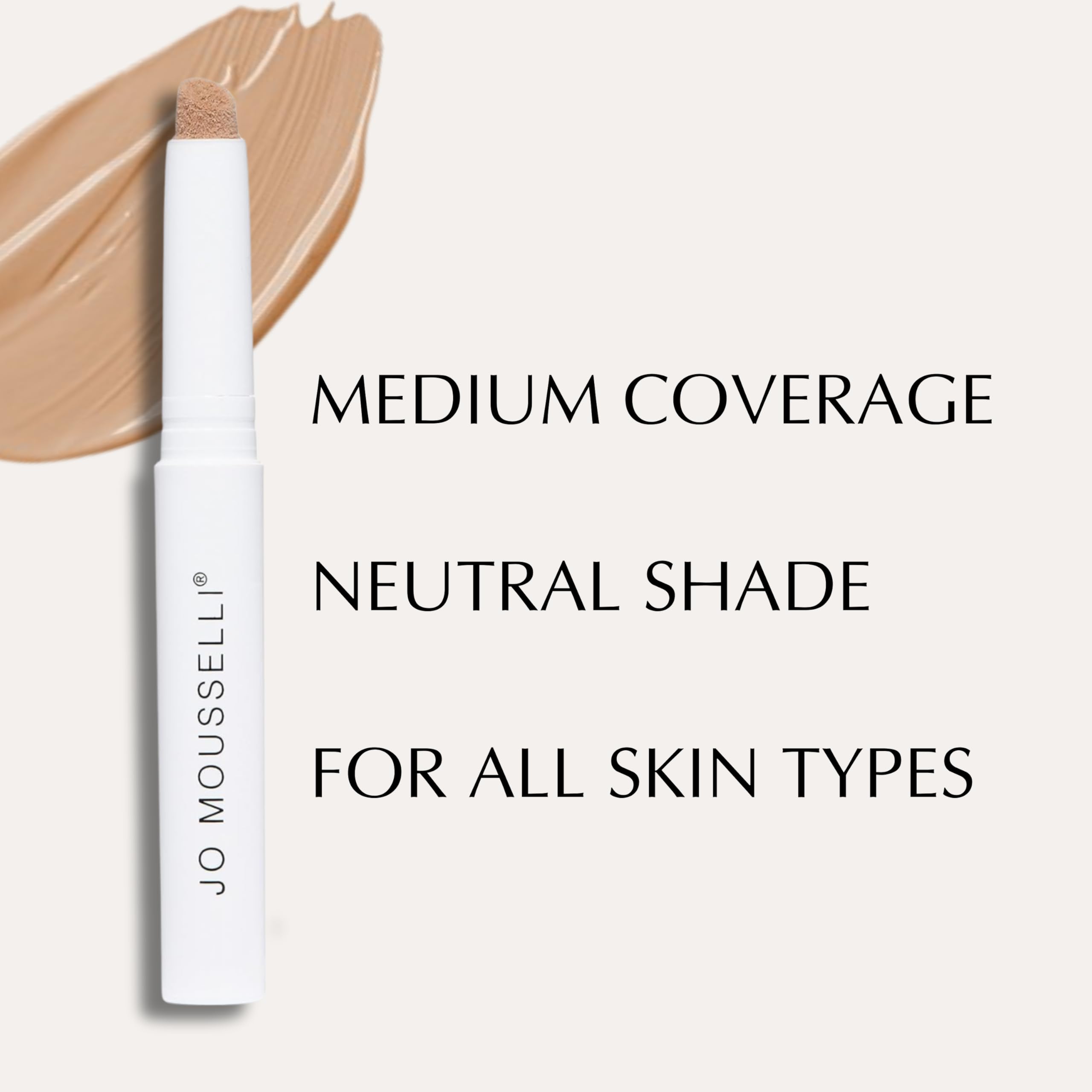 Xtreme Lashes Skin Renewing Cream Concealer, Neutral, 0.08 Fl Oz, Face Makeup, All Skin Types, Medium Coverage, Hydrates, Protects, and Soothes Skin