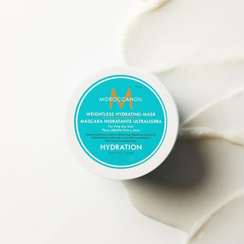 Moroccanoil Weightless Hydrating Hair Mask - Deep Moisture Treatment for All Hair Types