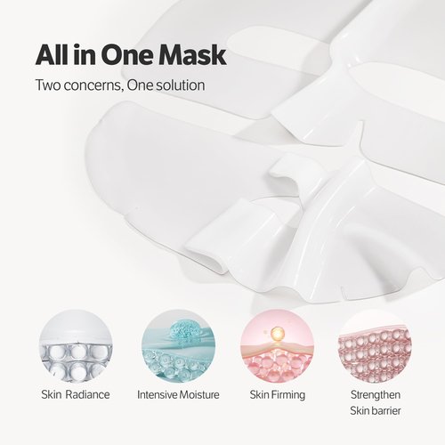 SUNGBOON Deep Collagen Hyalu-B5 Overnight Mask - Hydrating Wrinkle Care & Barrier Repair | 4 Pack