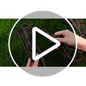 3 Pack Bendable Fake Tree Branches for Halloween & Holiday Decoration - 98 Inches