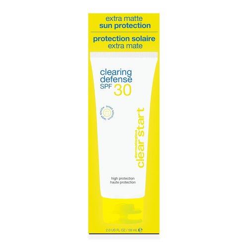 Dermalogica Clear Start Clearing Defense SPF 30 Sunscreen | Lightweight Moisturizer for Acne-Prone Skin (2 Fl Oz) - Mattifying with Vitamin C
