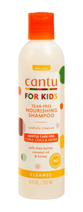Cantu Care for Kids Nourishing Coconut Shampoo - Tear-Free Formula, 8 Fl Oz