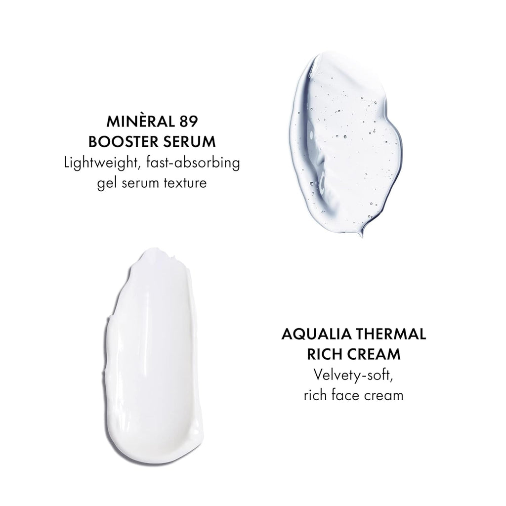 Vichy Aqualia Thermal Facial Moisturizer - Hydrating Cream with Natural Hyaluronic Acid for Dry, Sensitive Skin