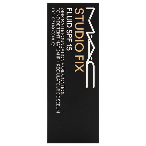 Studio Fix Fluid SPF 15 24Hr Matte Foundation Plus Oil Control - NC25 by MAC for Women - 1 oz Foundation