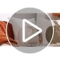 Halloween Pumpkin Throw Pillow Covers 18x18 Set of 2 - Orange Fall Decor