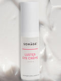 SONAGE Luster Eye Cream - Vegan Collagen Formula for Dark Circles, Wrinkles & Puffiness