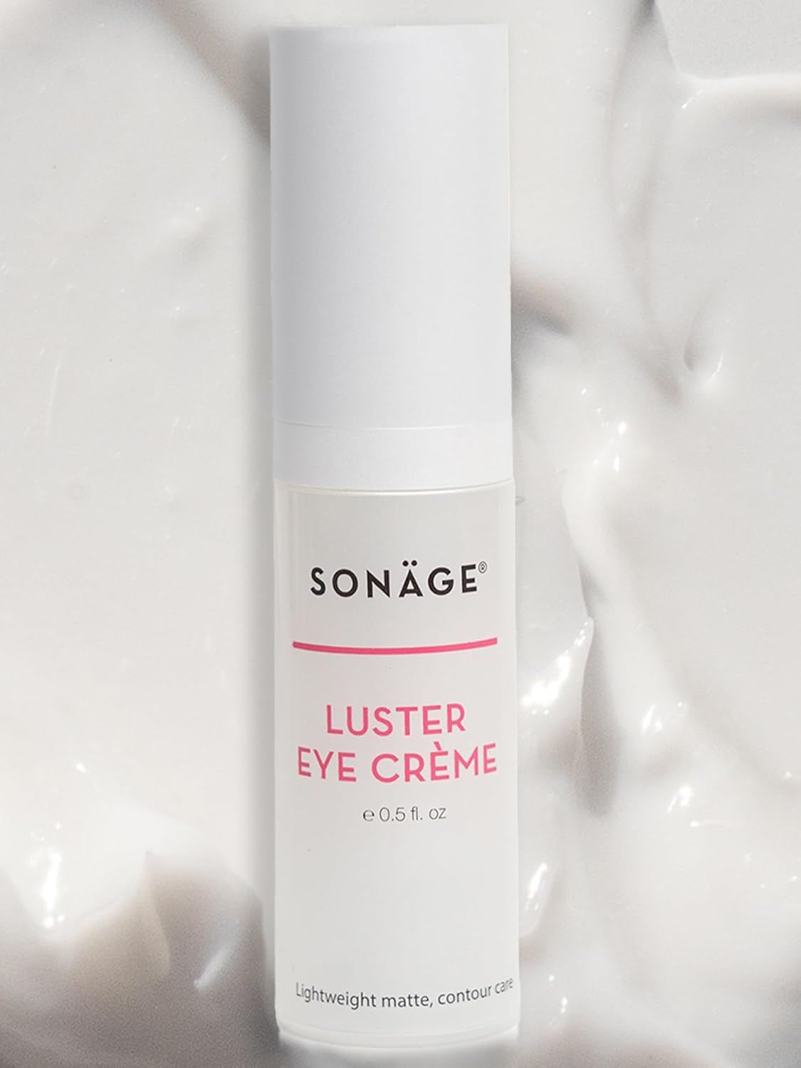 SONAGE Luster Eye Cream - Vegan Collagen Formula for Dark Circles, Wrinkles & Puffiness