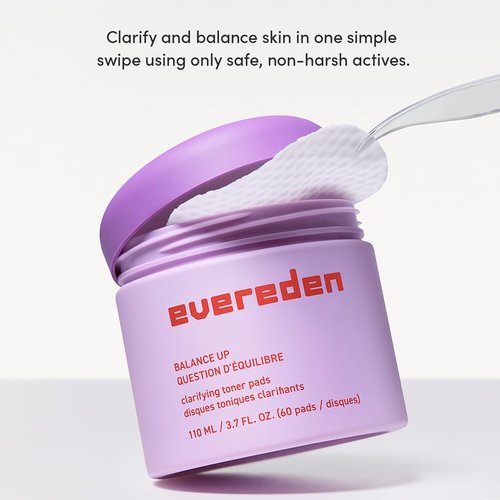 Evereden Pre-Teen Collection: Triple Green Tea Steer Clear Balancing Jelly Cleanser Face Wash, Let's Bounce Gel-Cream Face Moisturizer, & Balance Up Water-Based Toner Pads for Face